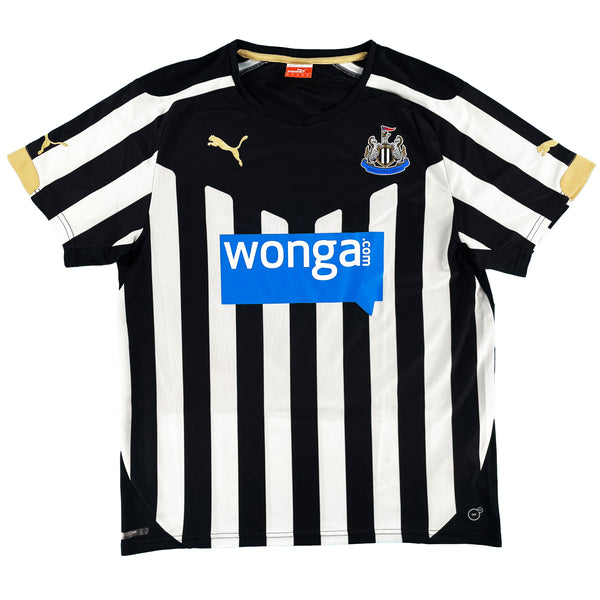 2014-15 Newcastle United Thuis Shirt - 9/10 - (M) - Oldschool Voetbalshirts