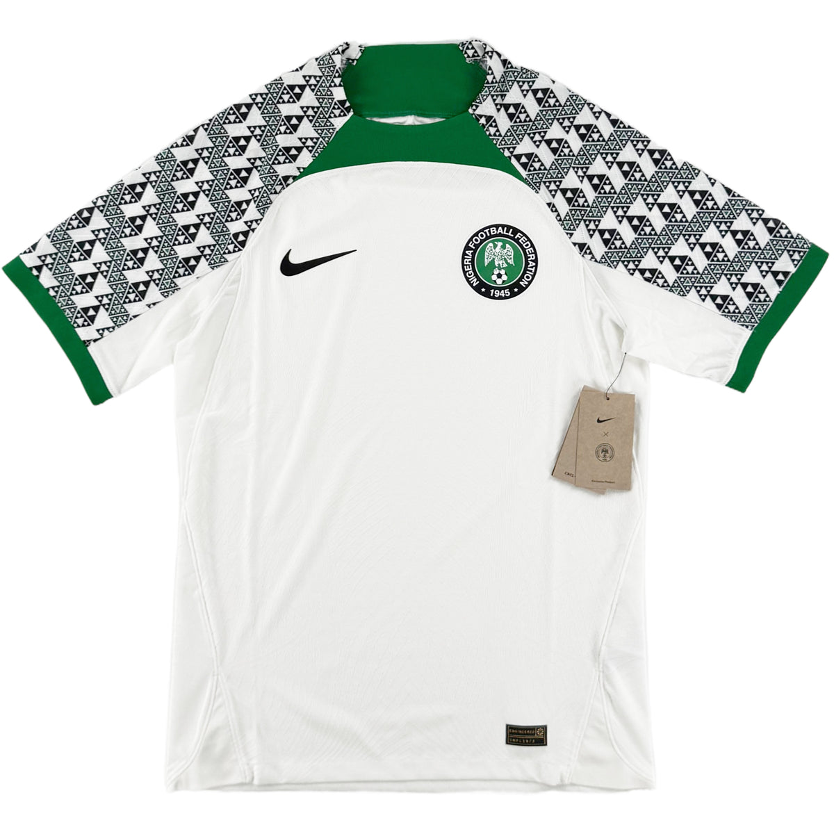 2022 Nigeria WK Pro Uit Shirt - Oldschool Voetbalshirts