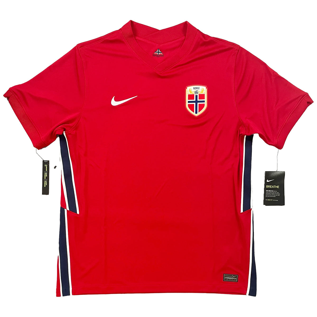 Norway - Home Shirt - 2020/21 - Size M - 10/10