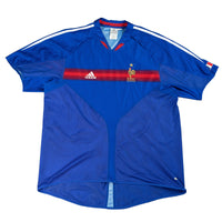 Euro 2004 France Home Shirt - 9/10 - (XL)