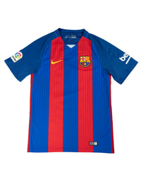 Barcelona - Home Shirt - MESSI #10 - 2016/17 - Size S