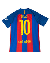 Barcelona - Home Shirt - MESSI #10 - 2016/17 - Size S