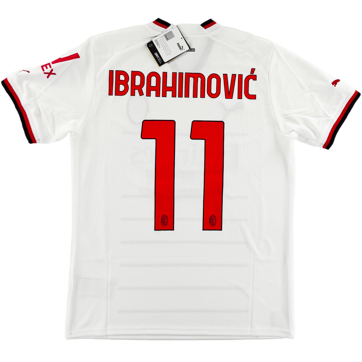 2022-23 AC Milan Uit Shirt Ibrahimovic - Oldschool Voetbalshirts