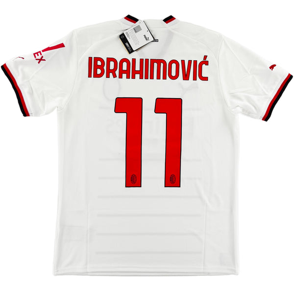 2022-23 AC Milan Uit Shirt Ibrahimovic - Oldschool Voetbalshirts