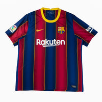 2020-21 Barcelona Home Shirt - 10/10 - (XL)