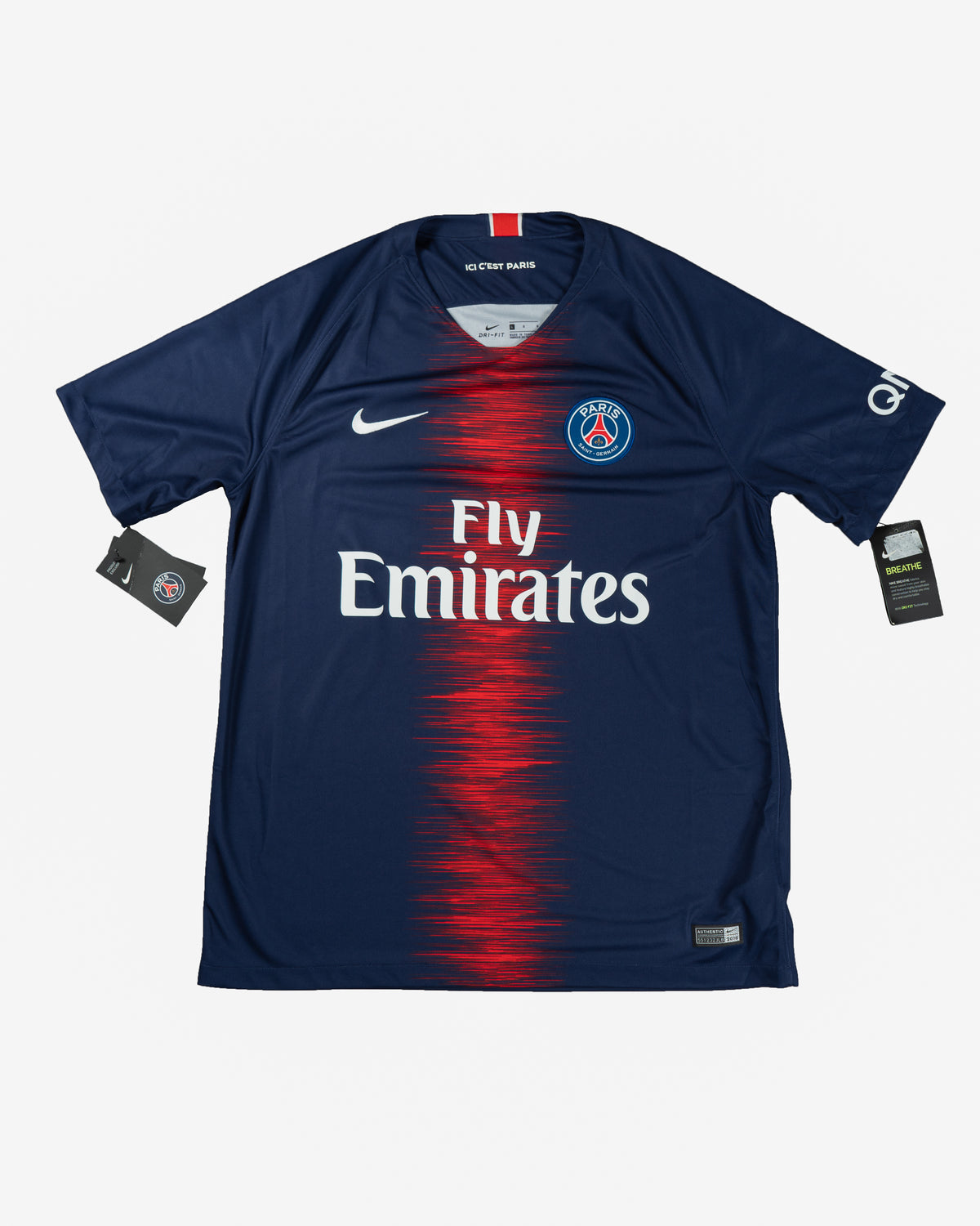 PSG - Home Shirt - 2018/19 - Size L