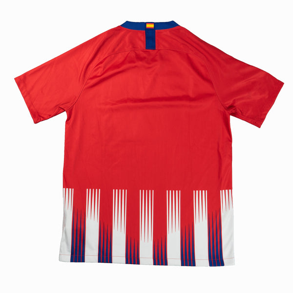 2018-19 Atletico Madrid Thuis Shirt - 9/10 - (XL) - Oldschool Voetbalshirts