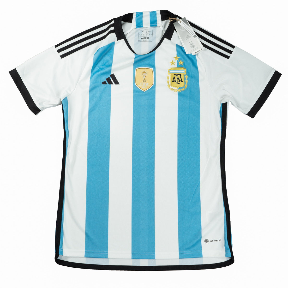 Argentina - Home Shirt - 2022 World Cup - Size XL - 10/10