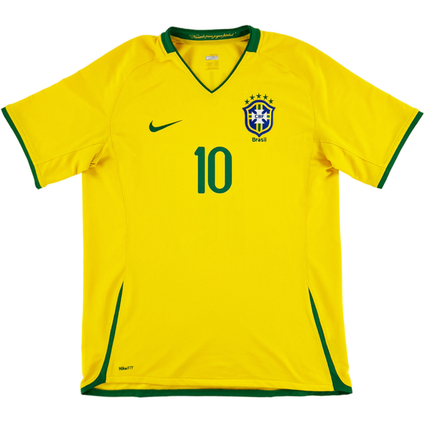 2008-10 Brazil Home Shirt Ronaldinho