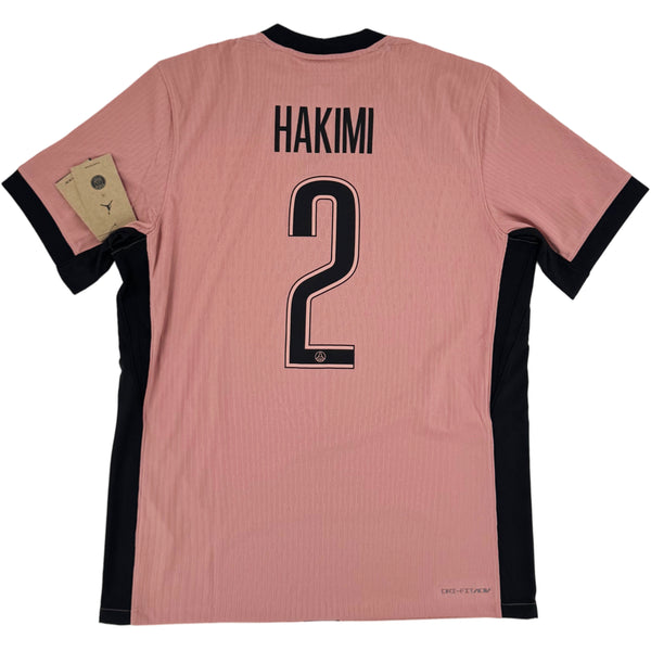 2024-25 PSG Authentic Derde Shirt Hakimi #2 - Nieuw - (L) - Oldschool Voetbalshirts