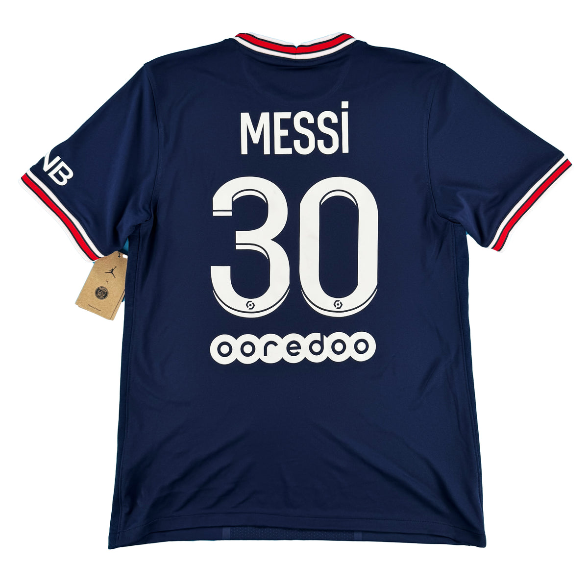 2021-22 PSG Thuis Shirt Messi #30 - 10/10 - (M) - Oldschool Voetbalshirts