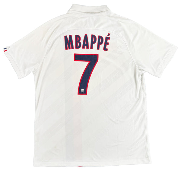 2019-20 PSG Derde Shirt Mbappé #7 - 7/10 - (L) - Oldschool Voetbalshirts