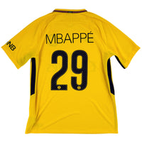 2017-18 PSG Uit Shirt Mbappé #29 - 10/10 - (L) - Oldschool Voetbalshirts
