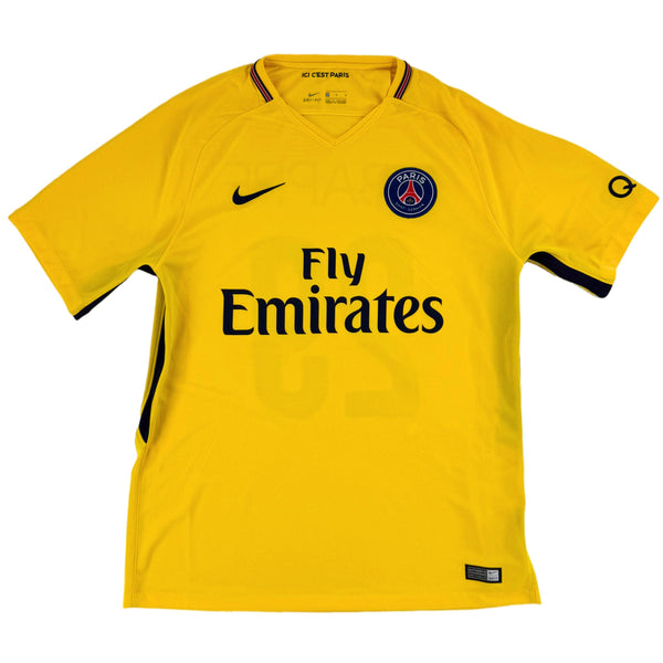 2017-18 PSG Uit Shirt Mbappé #29 - 10/10 - (L) - Oldschool Voetbalshirts