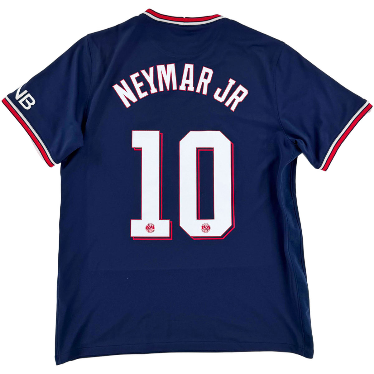 2021-22 PSG Thuis Shirt Neymar - 8/10 - (L) - Oldschool Voetbalshirts