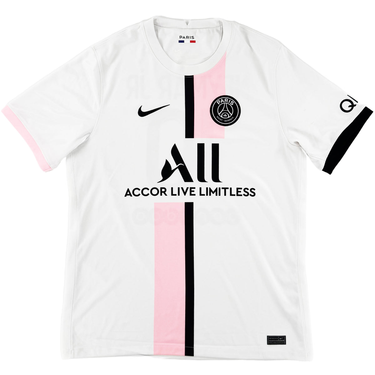 2021-22 PSG Uit Shirt Neymar - Oldschool Voetbalshirts