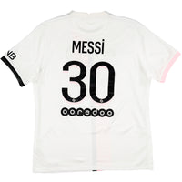 2021-22 PSG Uit Shirt Messi - Oldschool Voetbalshirts