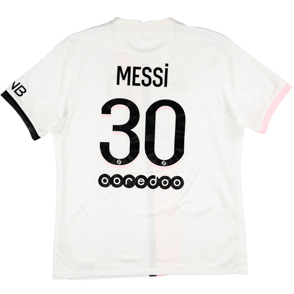 2021-22 PSG Uit Shirt Messi - Oldschool Voetbalshirts