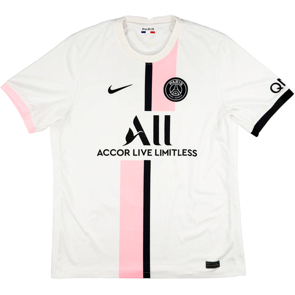 2021-22 PSG Uit Shirt Messi - Oldschool Voetbalshirts