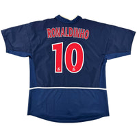 2002-03 PSG Thuis Shirt Ronaldinho - Oldschool Voetbalshirts