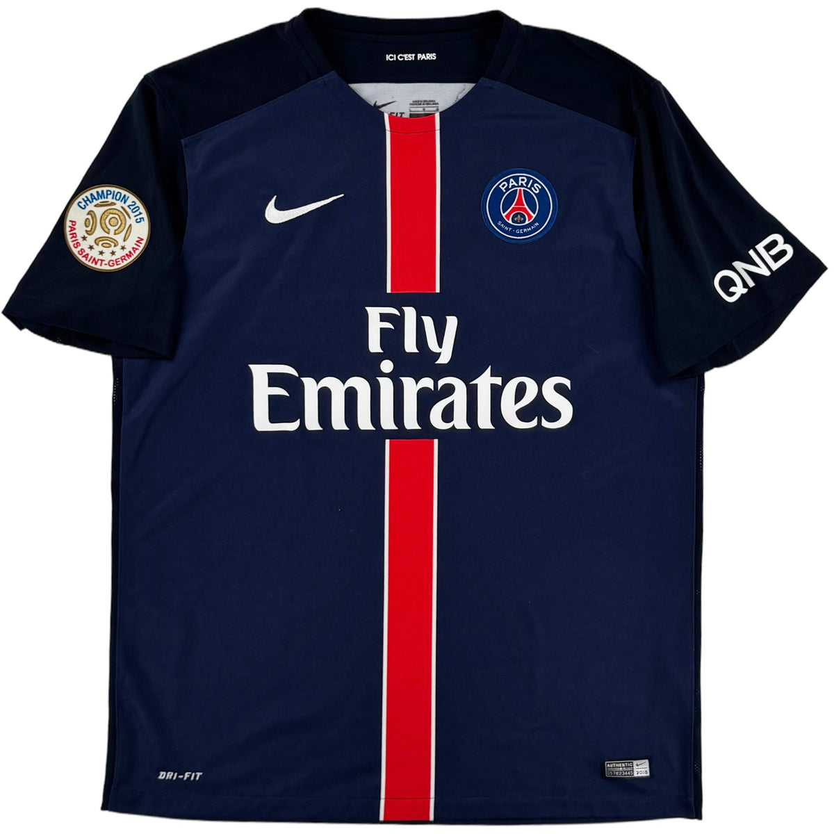 2015-16 PSG Thuis Shirt Ibrahimovic - Oldschool Voetbalshirts