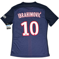 2015-16 PSG Player Issue Thuis Shirt Ibrahimovic - Oldschool Voetbalshirts