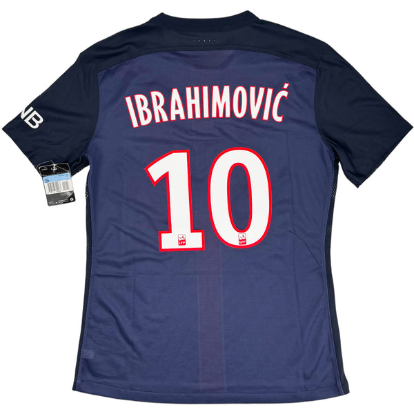 2015-16 PSG Player Issue Thuis Shirt Ibrahimovic - Oldschool Voetbalshirts