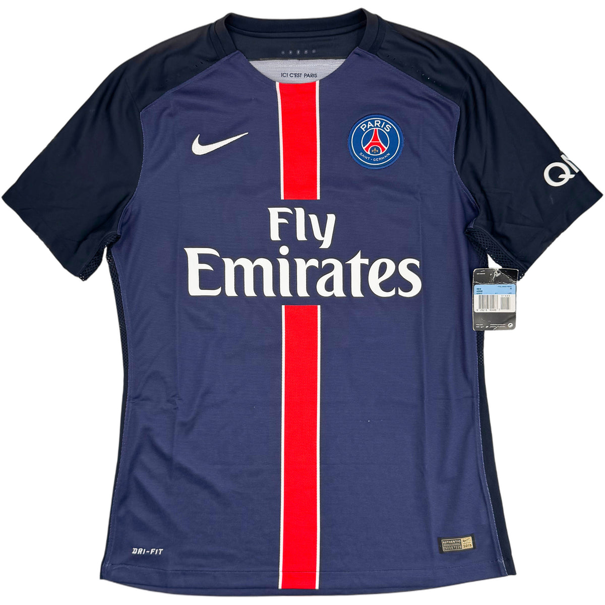 2015-16 PSG Player Issue Thuis Shirt Ibrahimovic - Oldschool Voetbalshirts