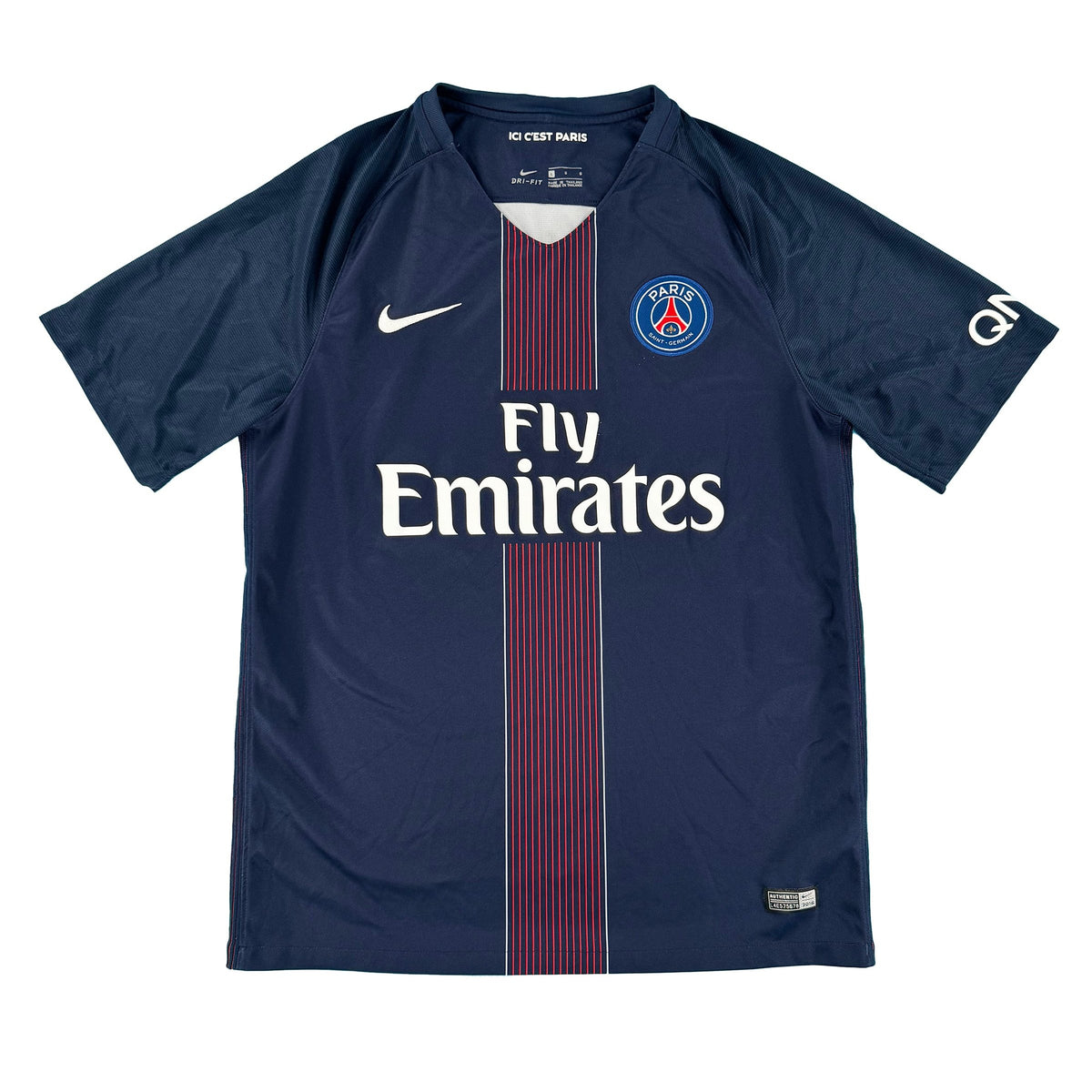 2016-17 PSG Thuis Shirt - 8/10 - (L) - Oldschool Voetbalshirts