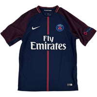 2017-19 PSG Thuis Shirt Neymar Jr #10 - 9/10 - (M) - Oldschool Voetbalshirts