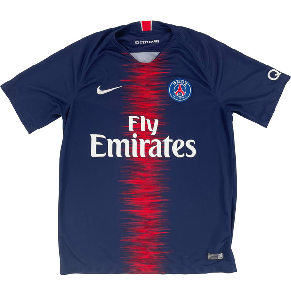 2018-19 PSG Thuis Shirt - 9/10 - (M) - Oldschool Voetbalshirts