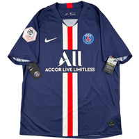 2019-20 PSG Thuis Shirt Mbappe - Oldschool Voetbalshirts