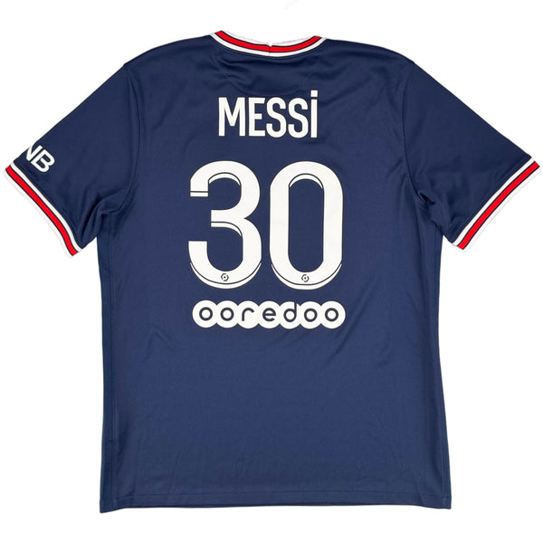 2021-22 PSG Thuis Shirt Messi - Oldschool Voetbalshirts