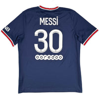 2021-22 PSG Home Shirt Messi