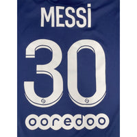 2021-22 PSG Home Shirt Messi