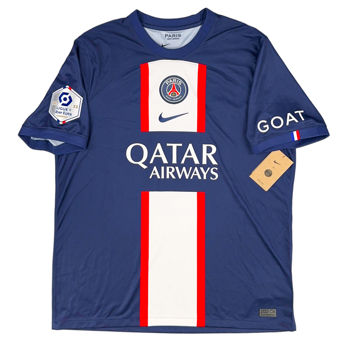 2022-23 PSG Home Shirt Mbappé