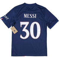 2022-23 PSG Thuis Shirt Messi