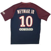 PSG - Home Shirt - NEYMAR #10 - 2017/18 - Size L - 8/10