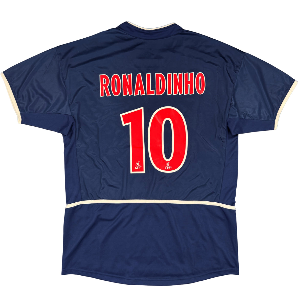 2002-03 PSG Thuis Shirt Ronaldinho #10 - 9/10 - (L)