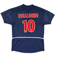 2002-03 PSG Thuis Shirt Ronaldinho #10 - 9/10 - (L)