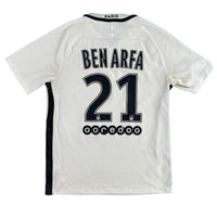 2016-17 PSG Away Shirt Ben Arfa #21 - 7/10 - (M)