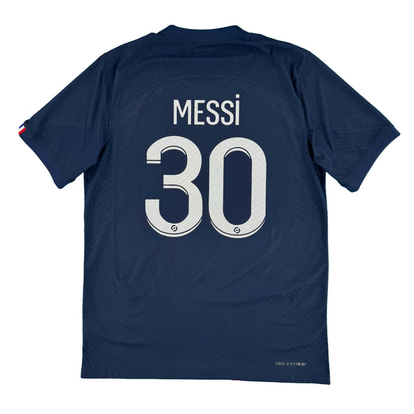 2022-23 PSG Authentic Thuis Shirt Messi #30 - 10/10 - (M) - Oldschool Voetbalshirts