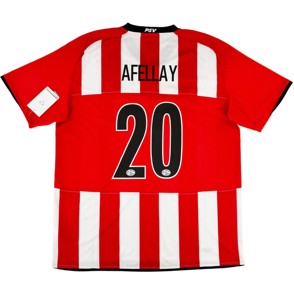 2008-10 PSV Thuis Shirt Afellay - Oldschool Voetbalshirts