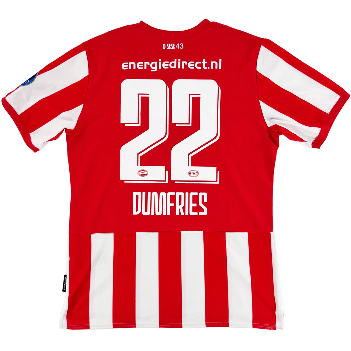 2019-20 PSV Thuis Shirt Dumfries - 9/10 - (L) - Oldschool Voetbalshirts