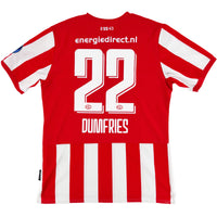2019-20 PSV Thuis Shirt Dumfries - 9/10 - (L) - Oldschool Voetbalshirts
