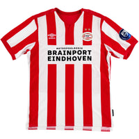 2019-20 PSV Thuis Shirt Dumfries - 9/10 - (L) - Oldschool Voetbalshirts