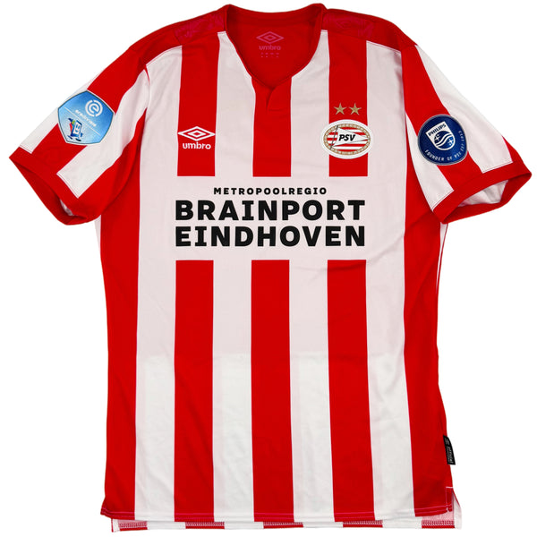 2019-20 PSV Thuis Shirt Dumfries - Oldschool Voetbalshirts
