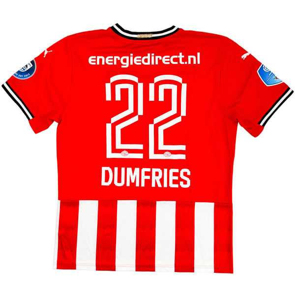 2020-21 PSV Thuis Shirt Dumfries - Oldschool Voetbalshirts