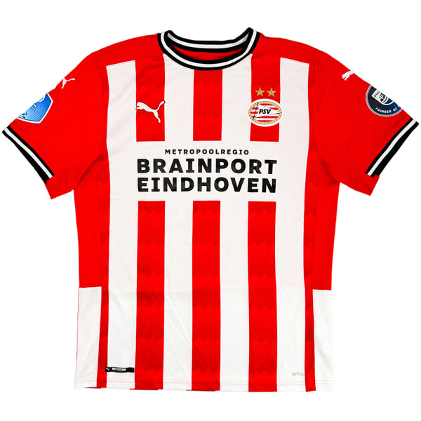 2020-21 PSV Thuis Shirt Dumfries - Oldschool Voetbalshirts