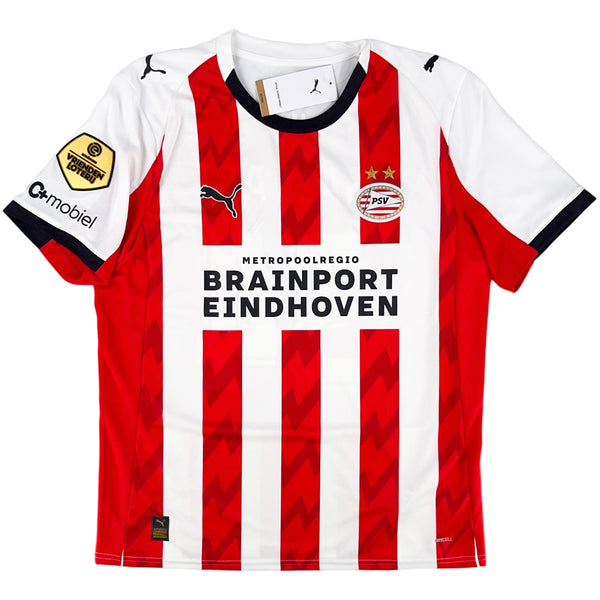 2025-26 PSV Eindhoven Home Shirt Saibari